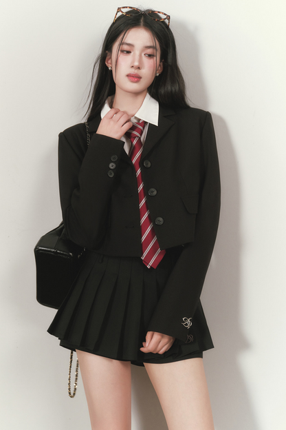 Short Blazer Workwear Jacket