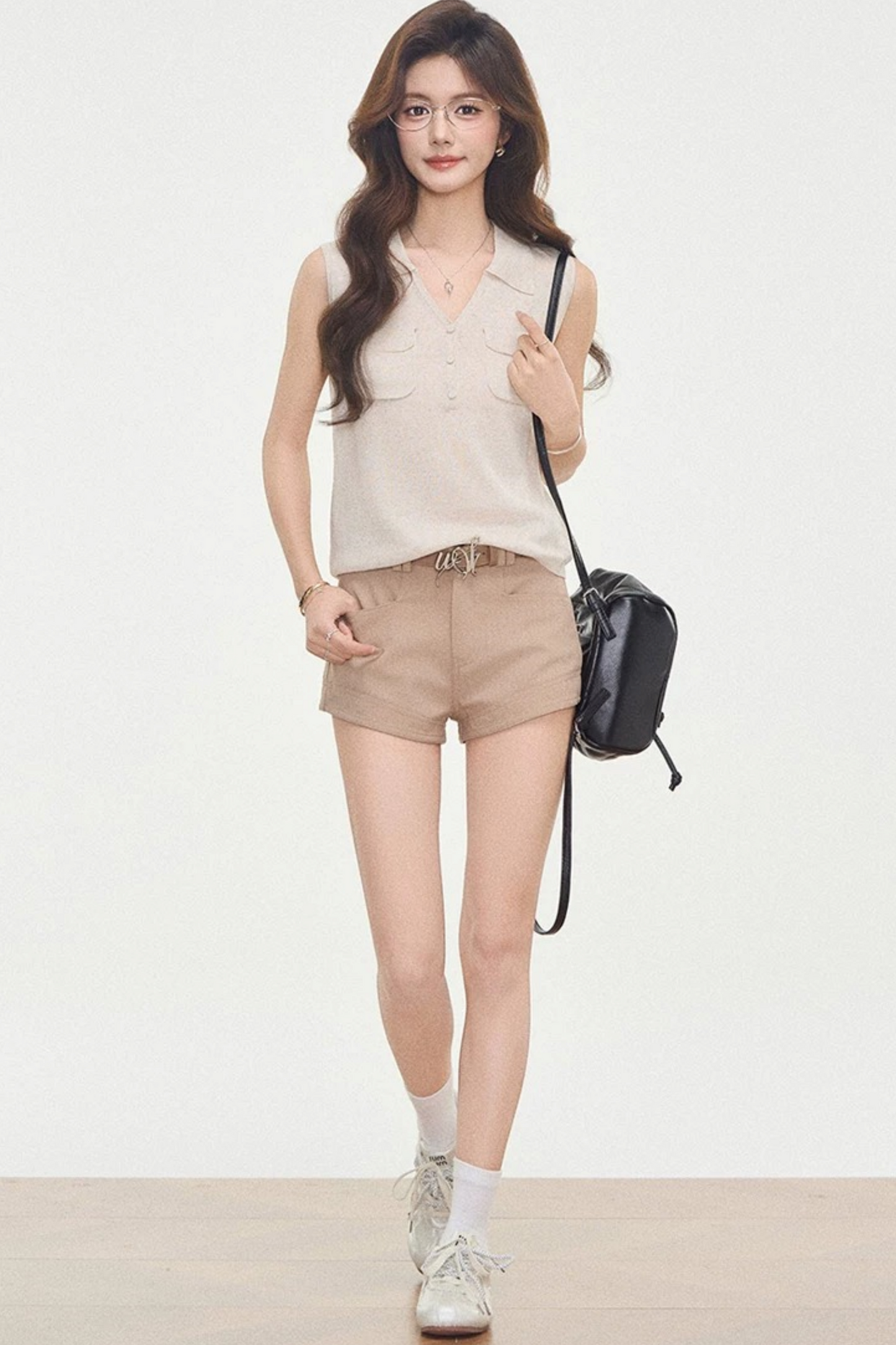 Knitted Three-Piece Summer Set-Up