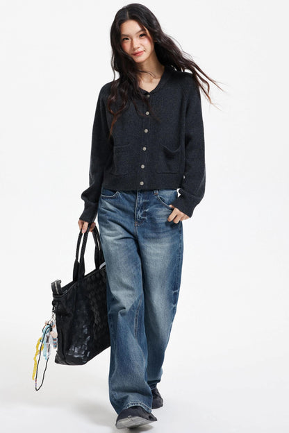 Retro Japanese Denim Pants