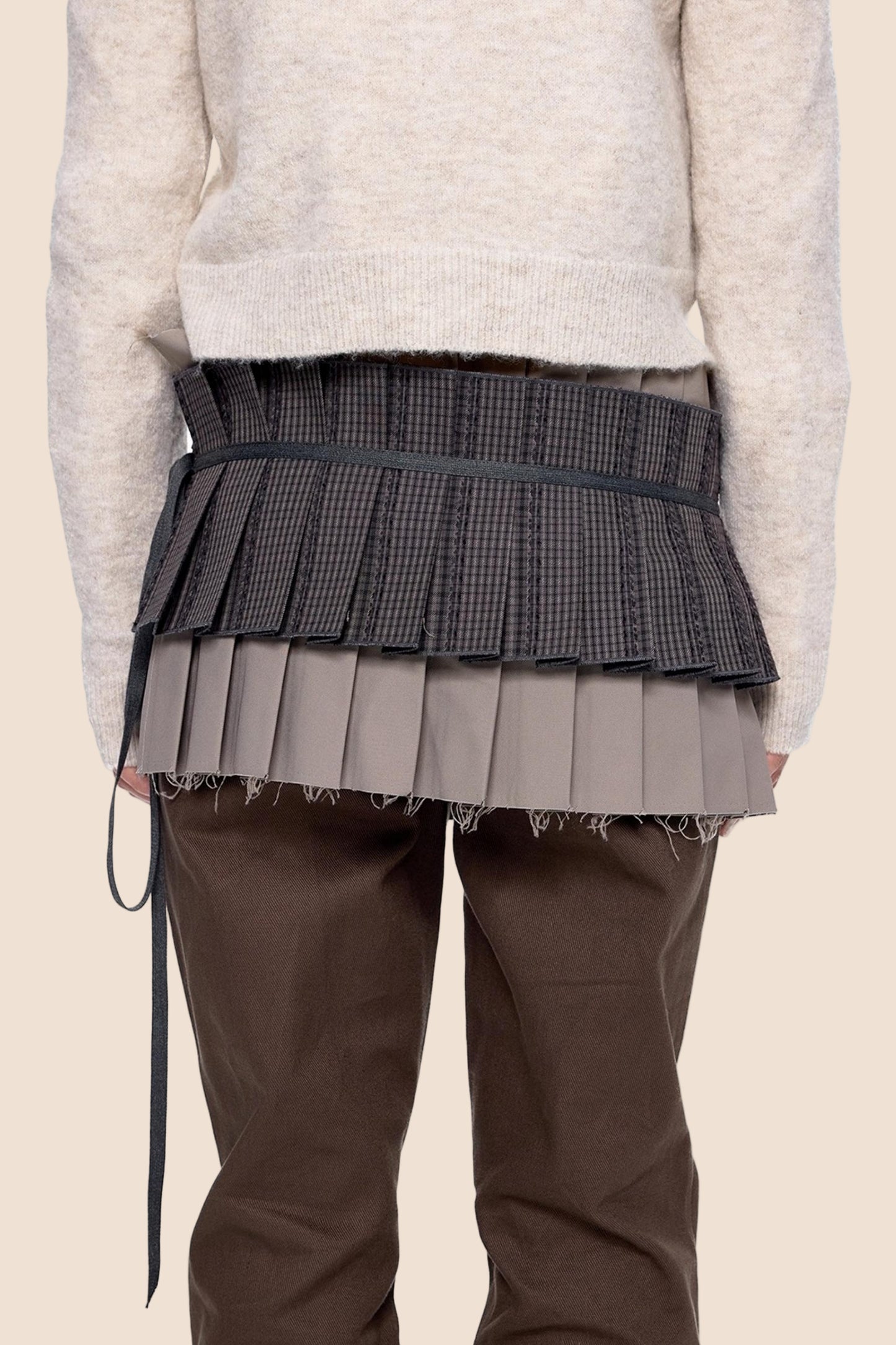 Layered Patchwork Skirt