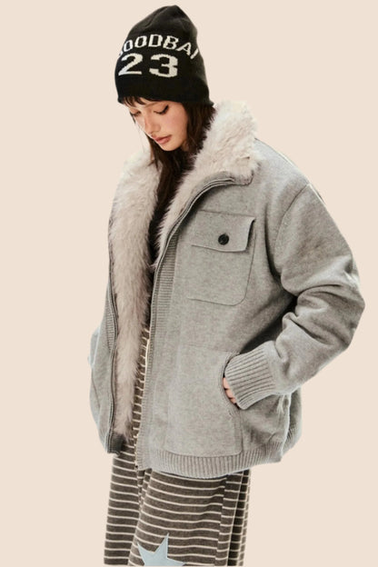 Versatile Furry Winter Jacket