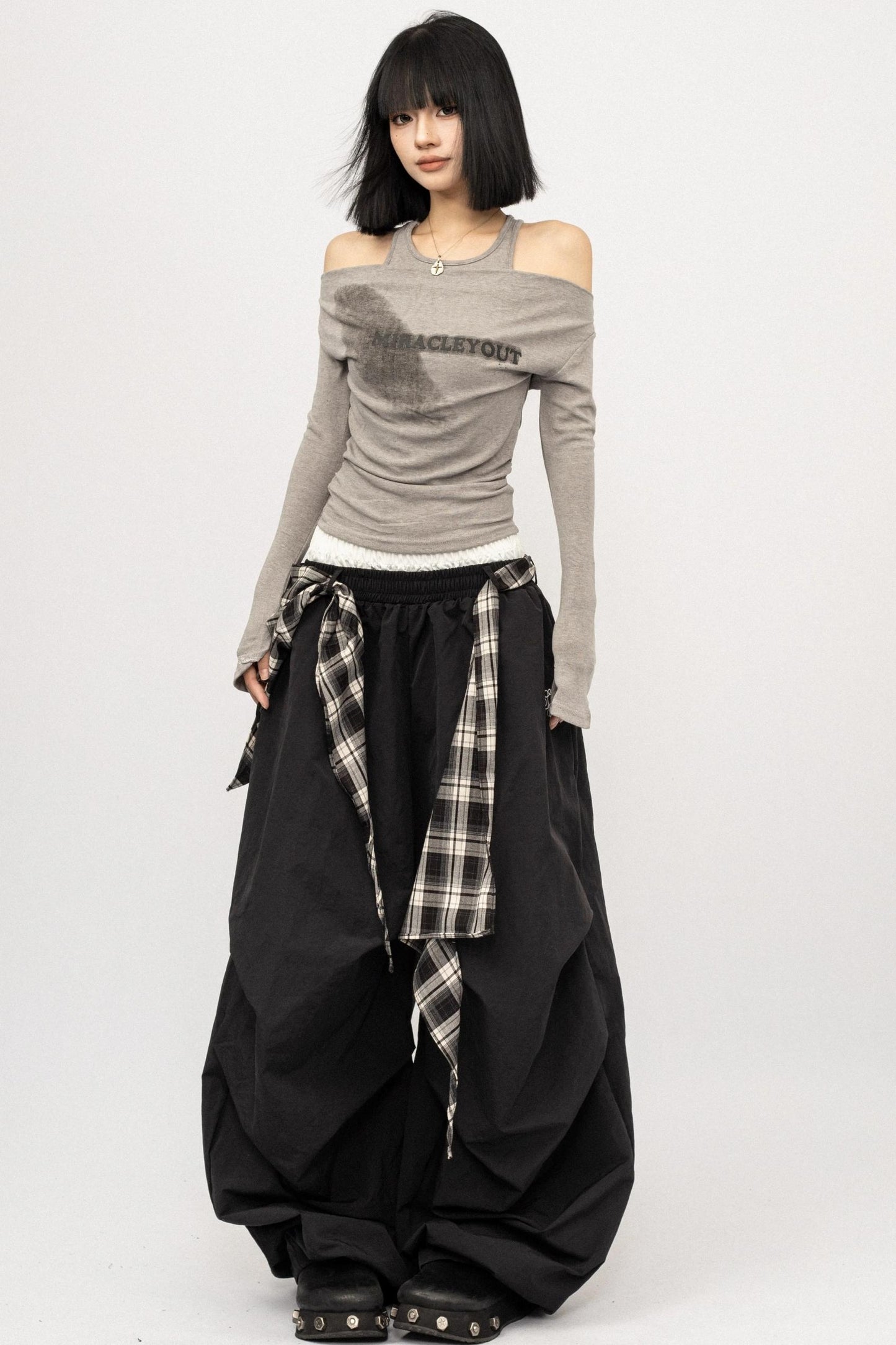 Vintage Spice Girl Black Long Sleeve T-Shirt