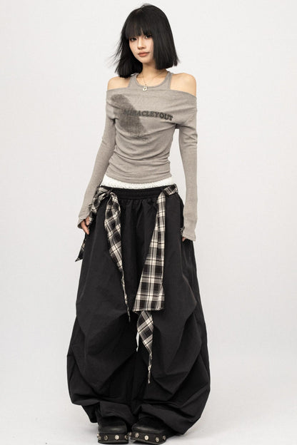 Vintage Spice Girl Black Long Sleeve T-Shirt