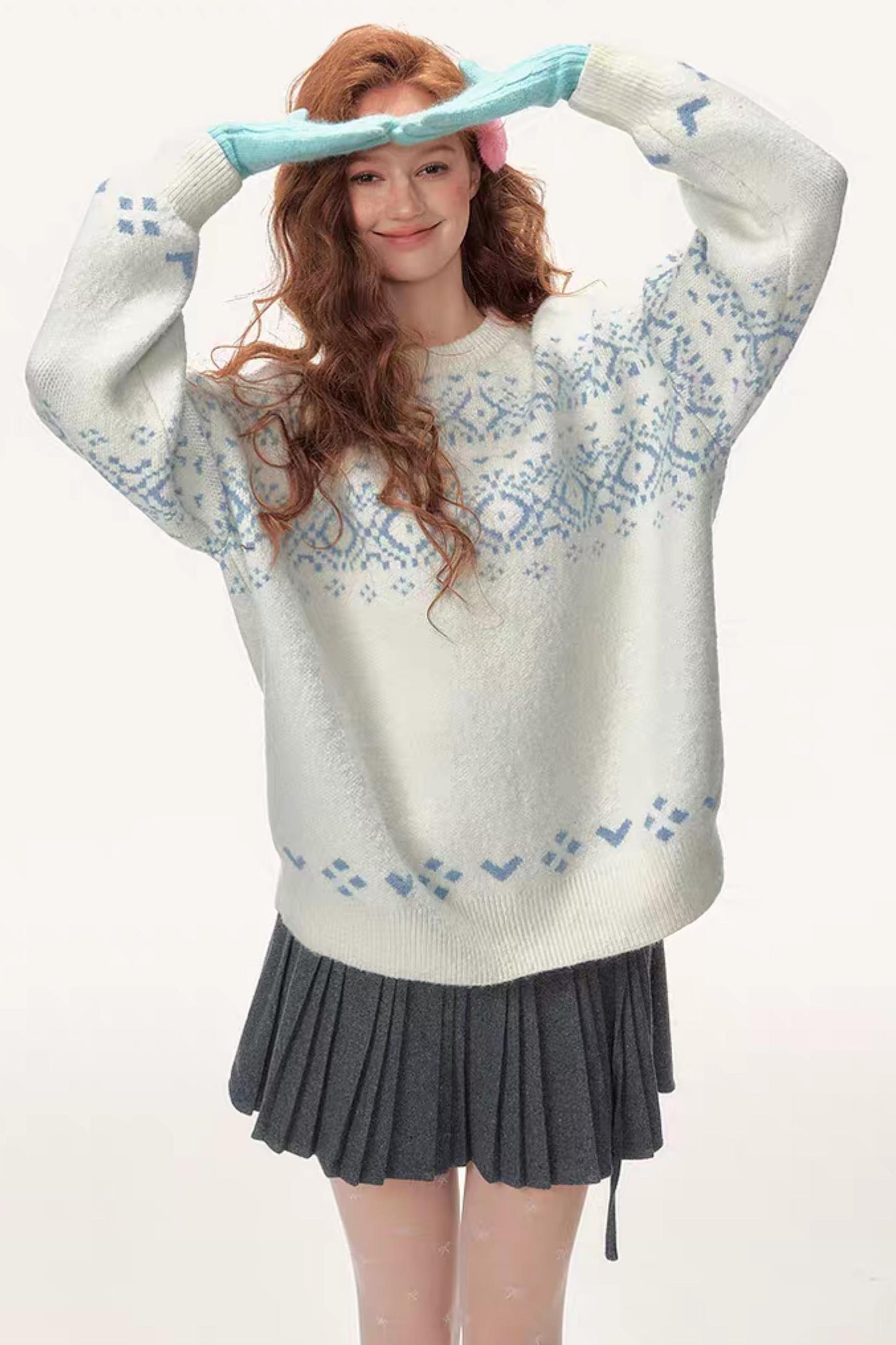 Lazy Wind Vintage Sweater Top