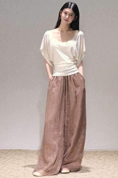 Saturated Weekend Wool Knit Top