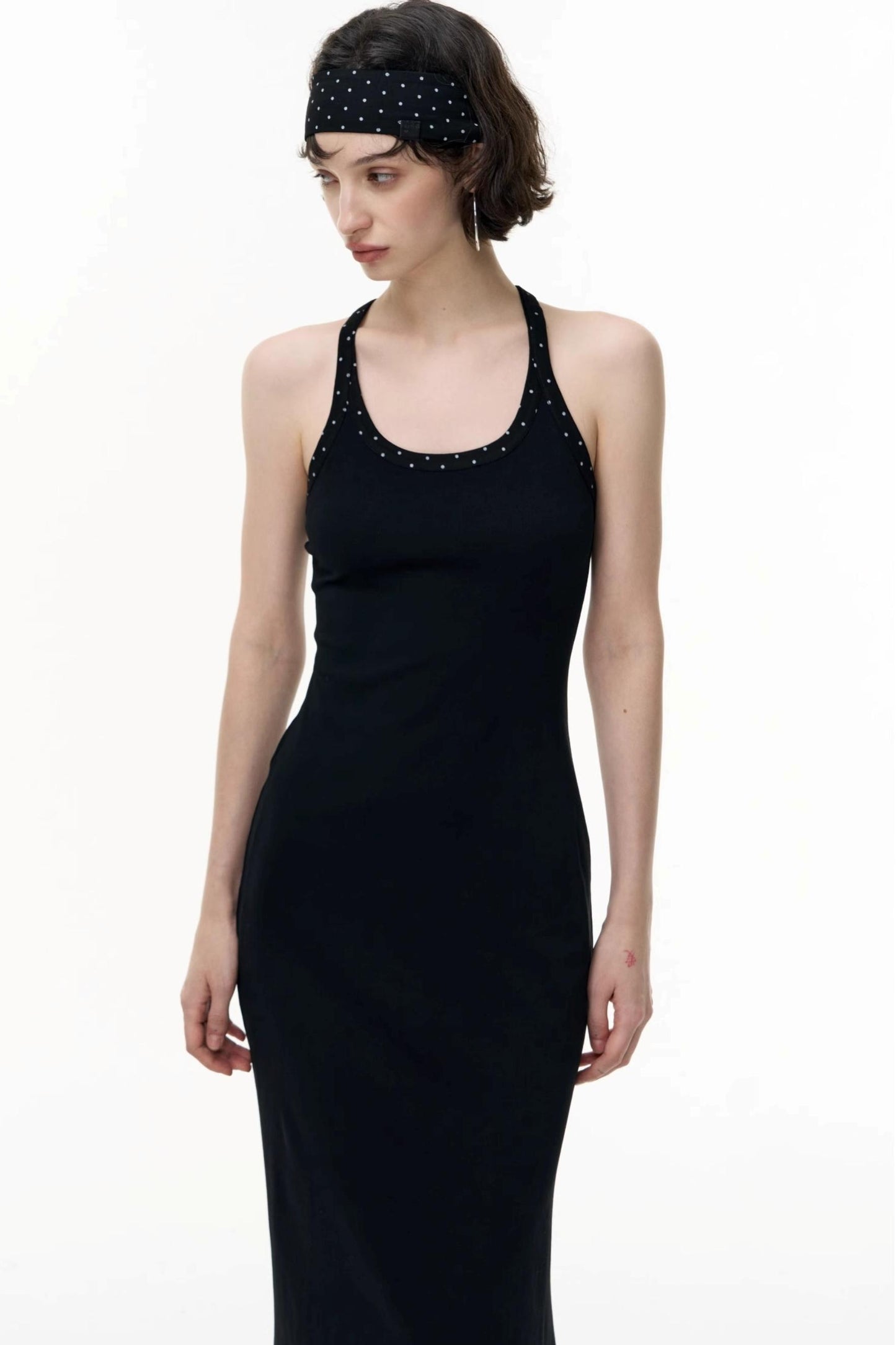 Autumn Striped Camisole Dress