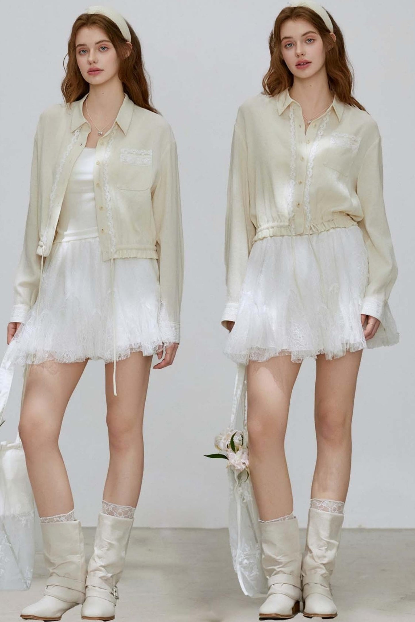 Fall Lace Commuter Shirt