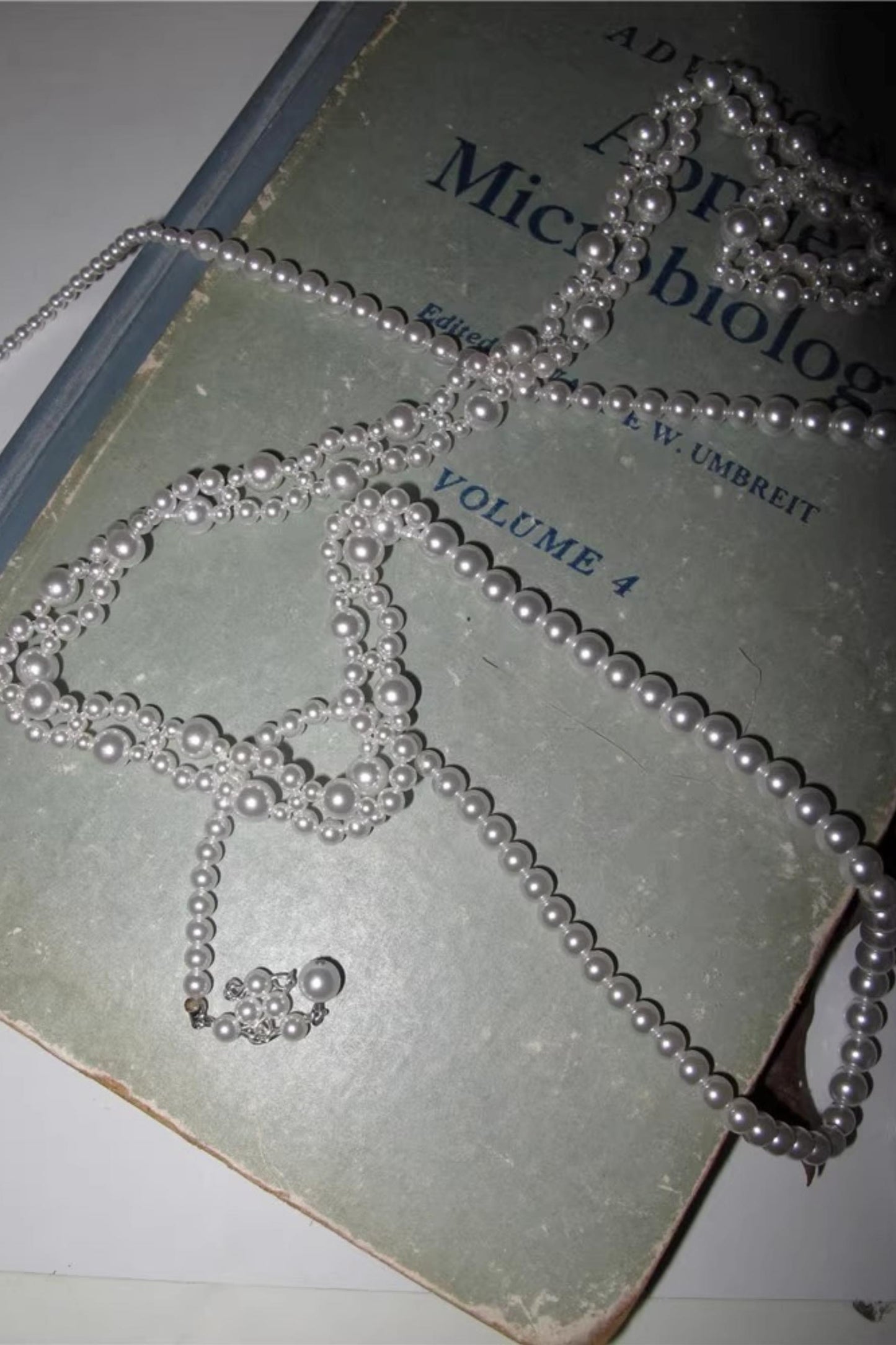 White Pearl Multi-Layer Necklace