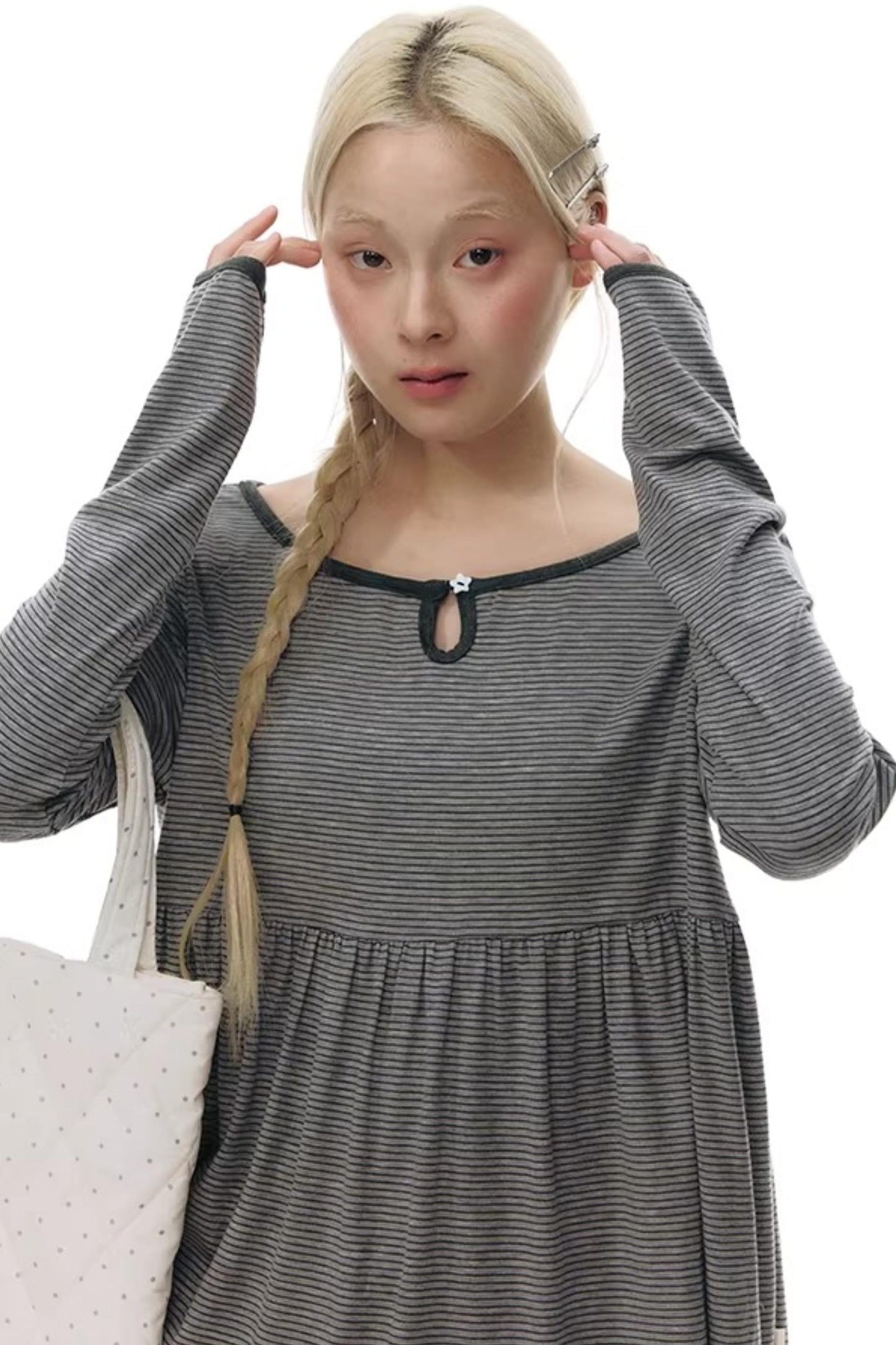 Color-Blocked Knit Sweater