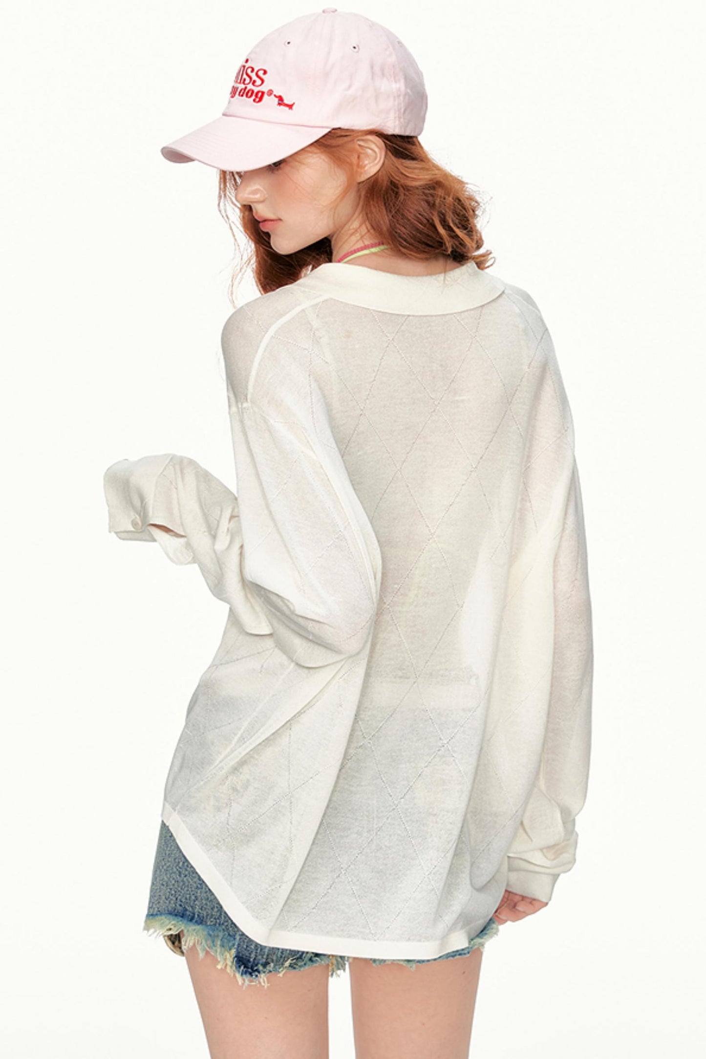 Summer Embroidered Knit Shirt