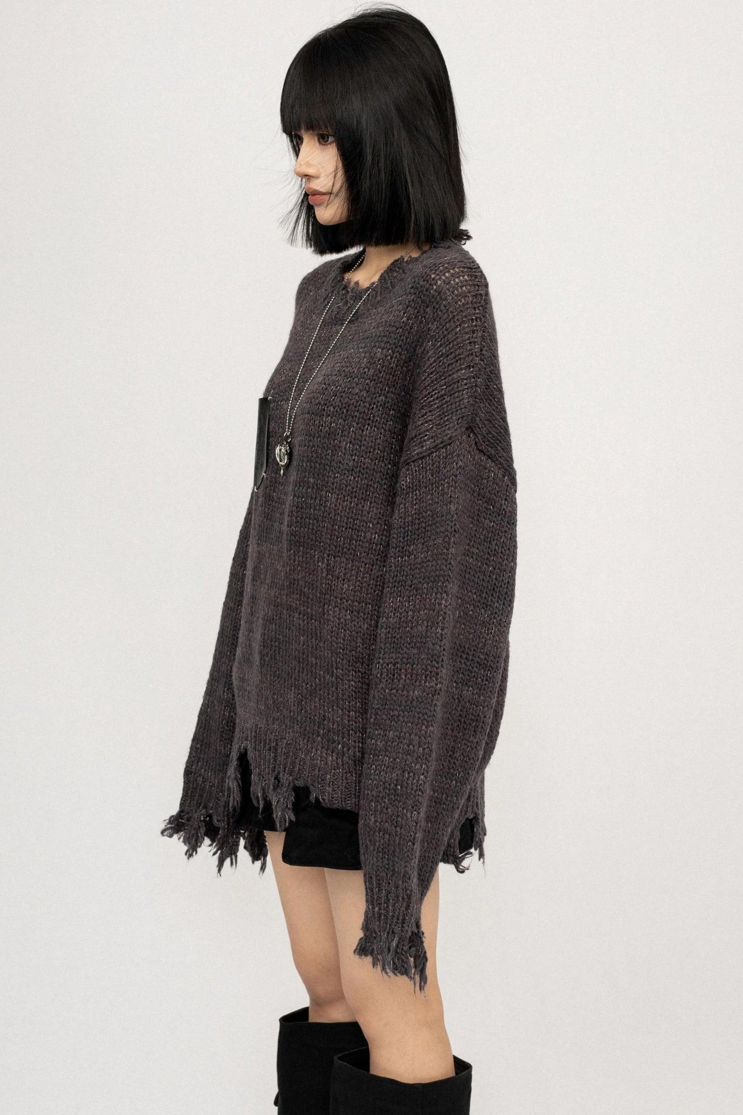 American Retro Fringe Sweater