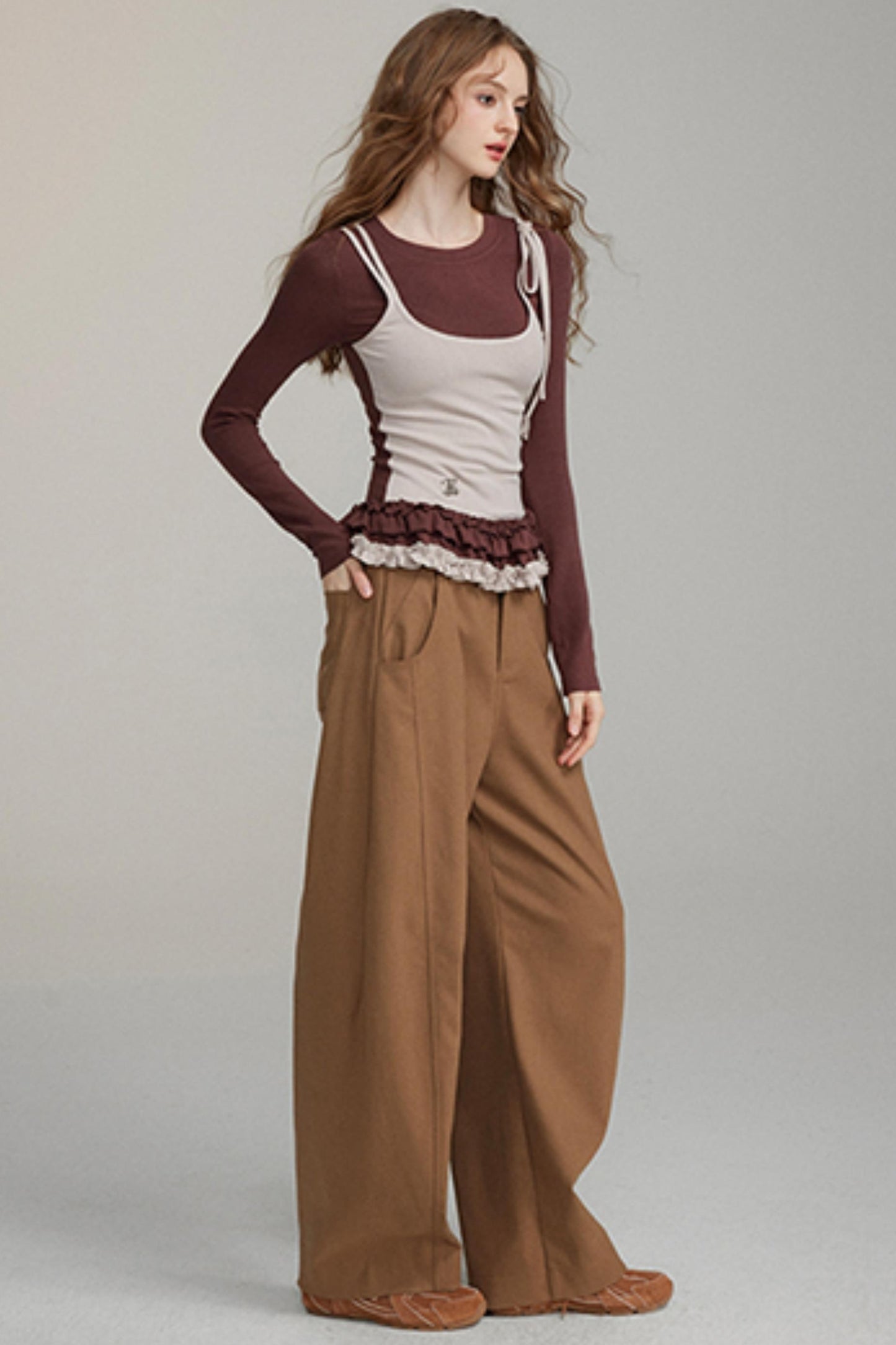 Versatile Loose Fit Trousers