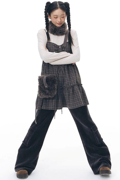 Handmade Furry Crossbody Bag