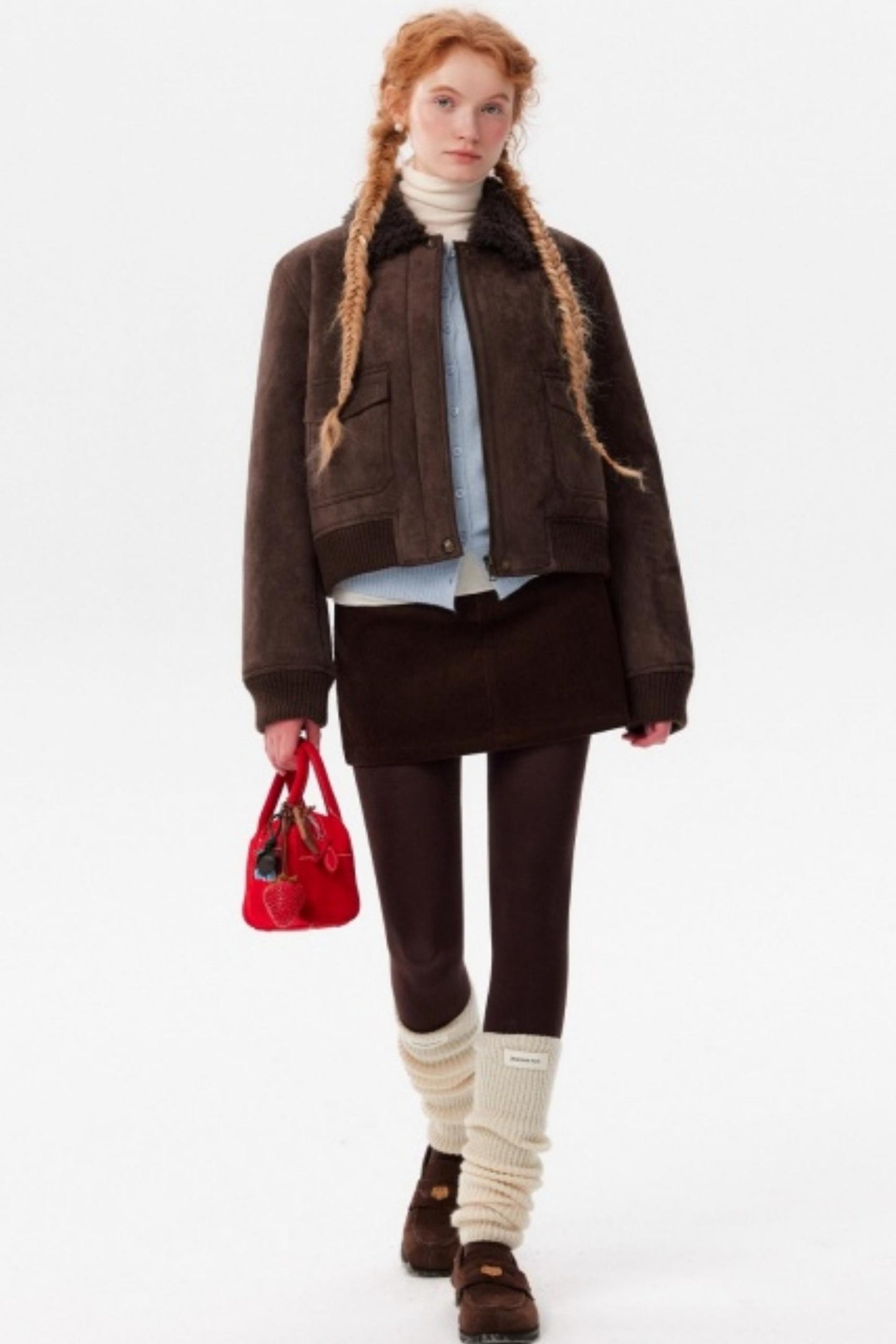 Retro Suede Wool Jacket