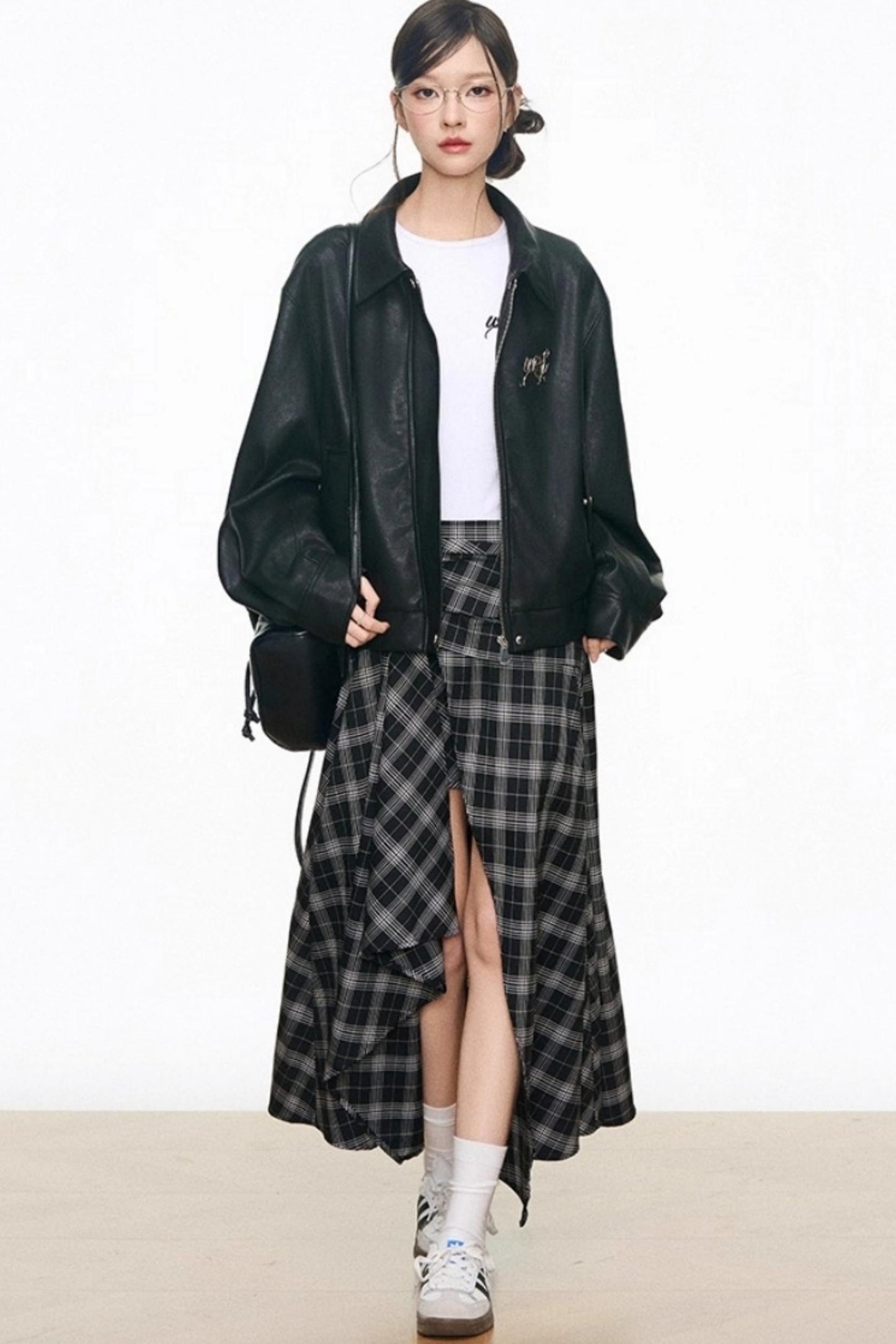 Black Leather Jacket Set-Up