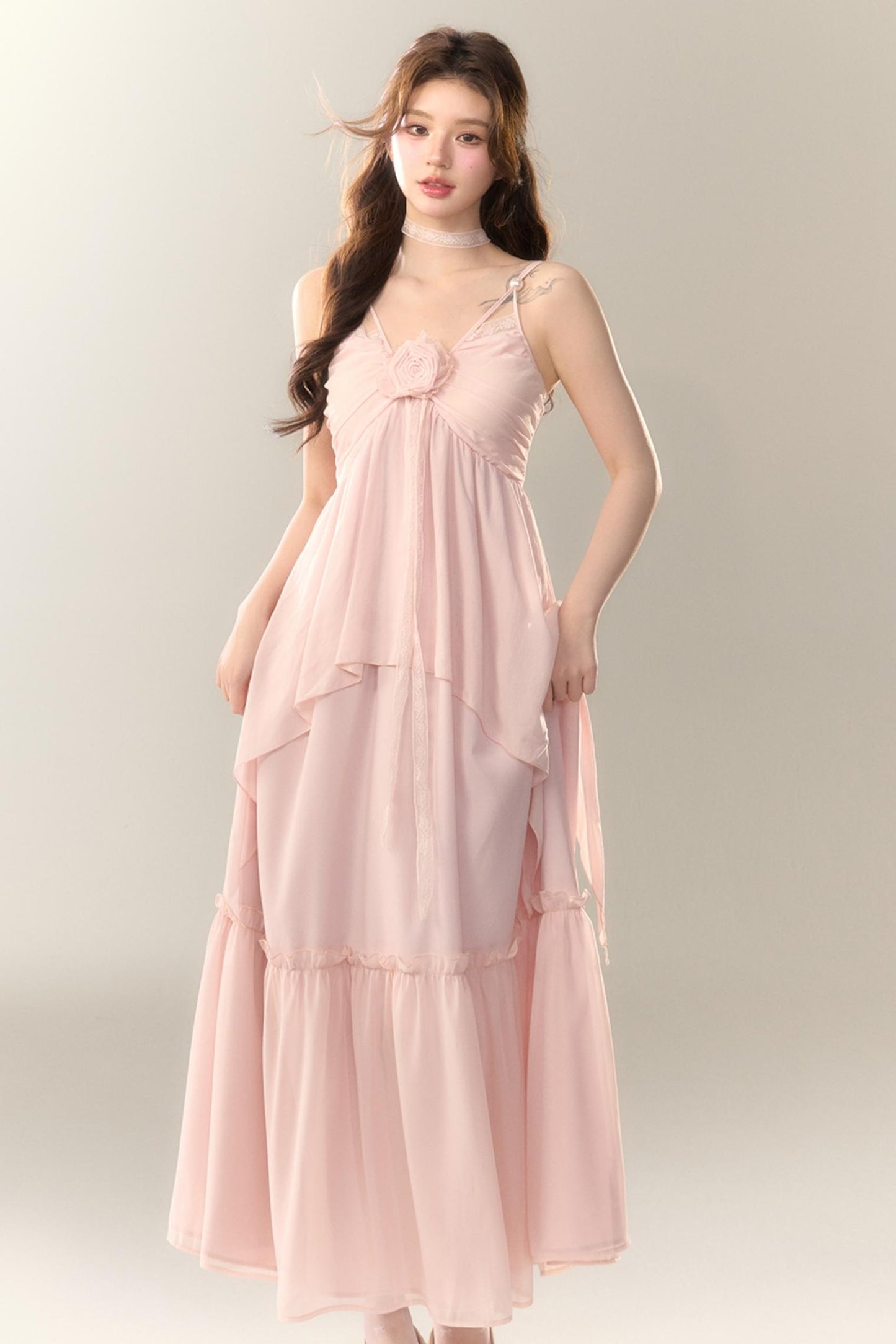 Moonlight Goddess Waist Dress