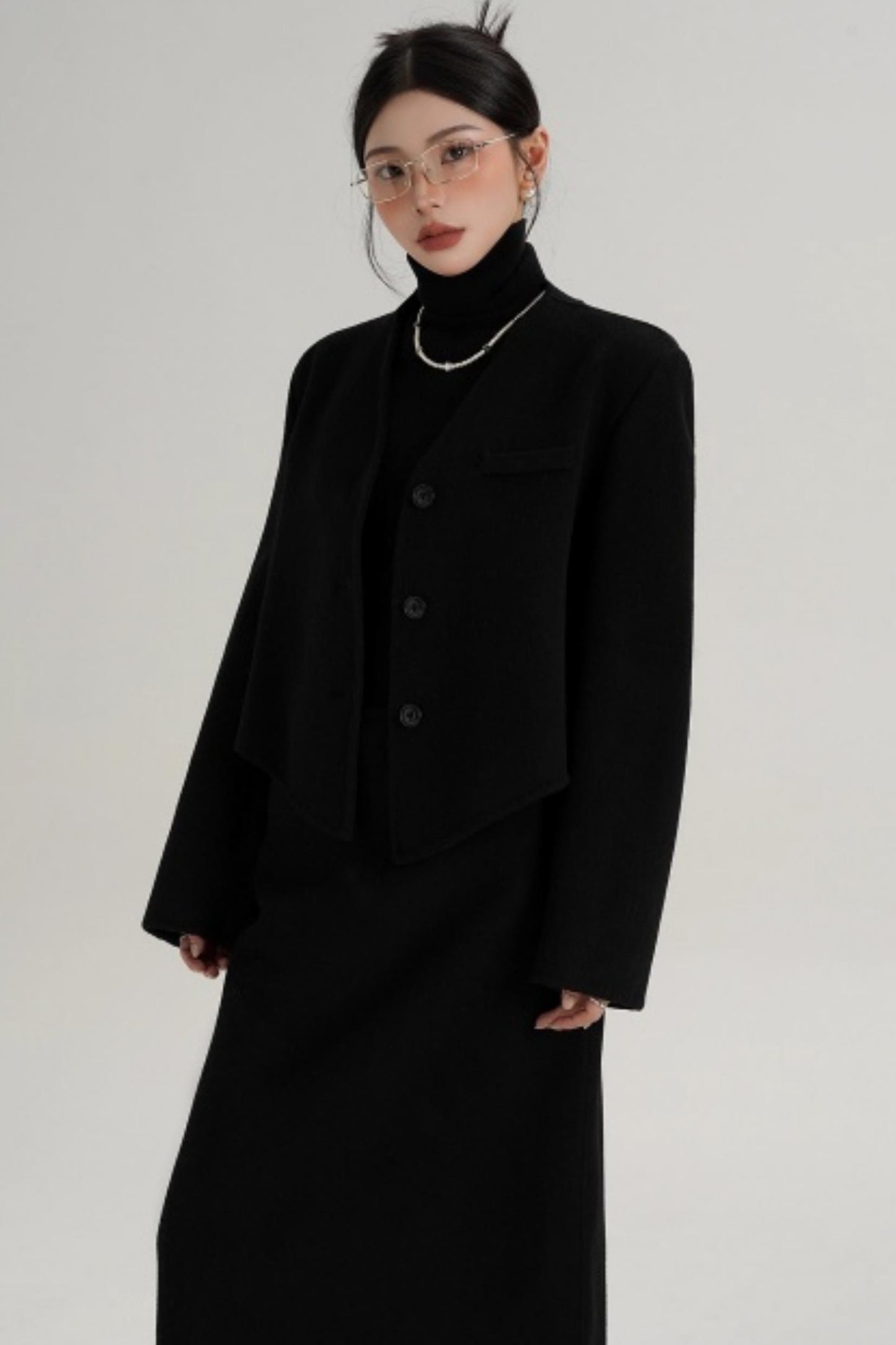 Double-Sided Woolen Coat
