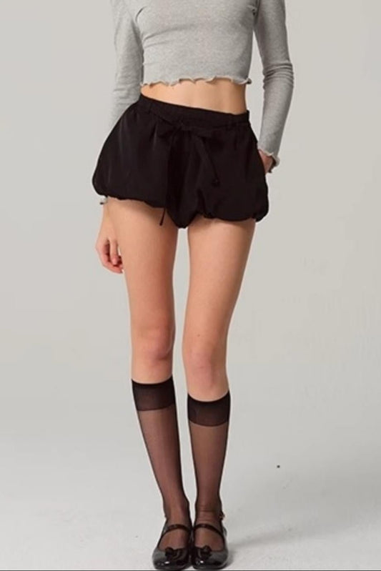 Pumpkin Bow Shorts