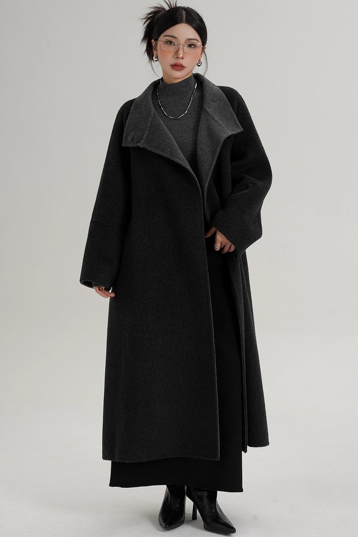 Elegant Double-Sided Wool Jacket