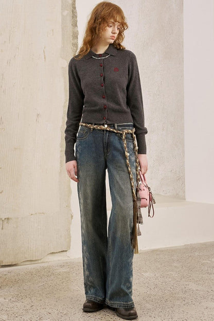 Autumn Wool Cardigan