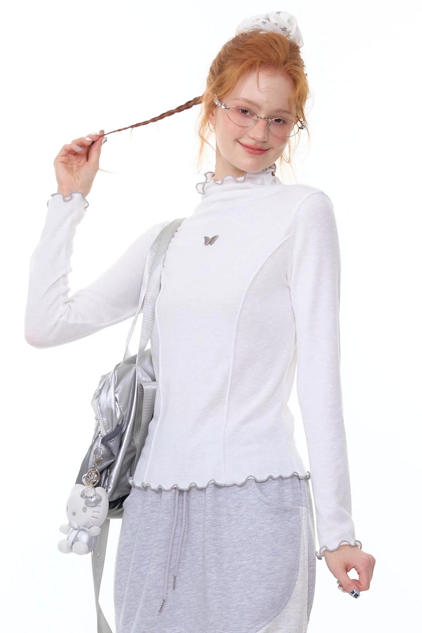 American Slim High Neck Top