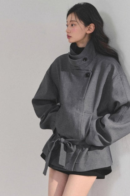 First Snow Turtleneck Coat