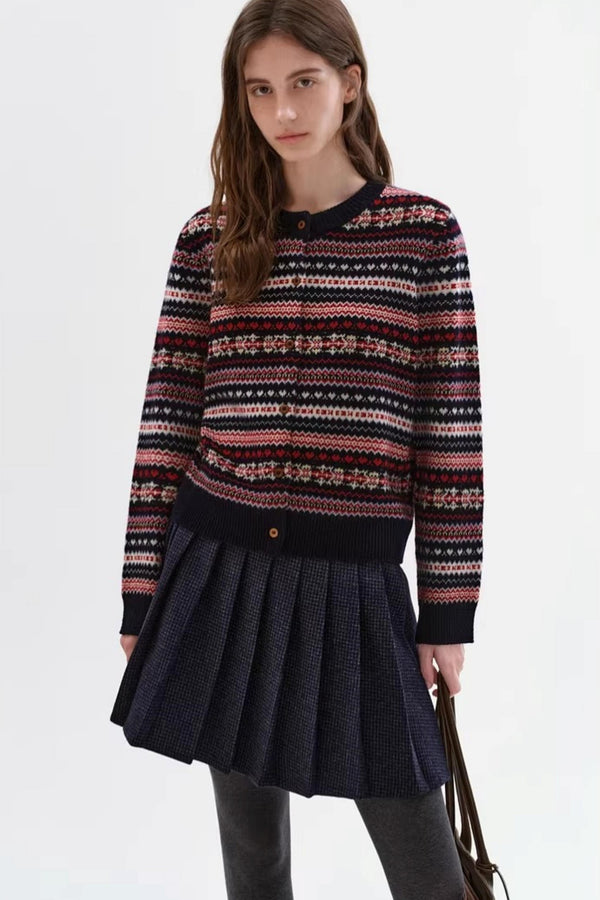 Merino Wool Fair Isle Sweater