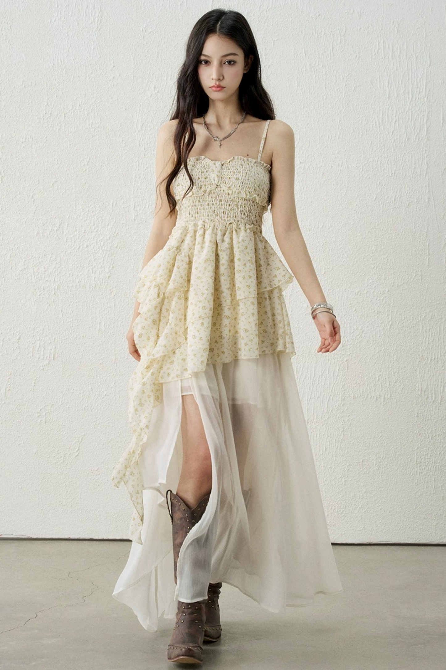 Irregular Floral Camisole