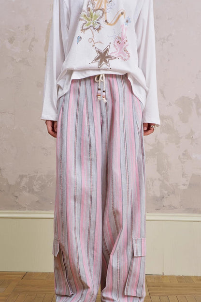 Summer Striped Trousers