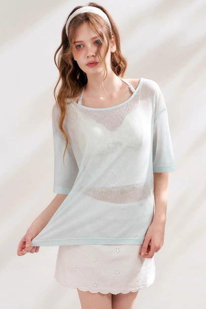 Summer Lace Swing Top