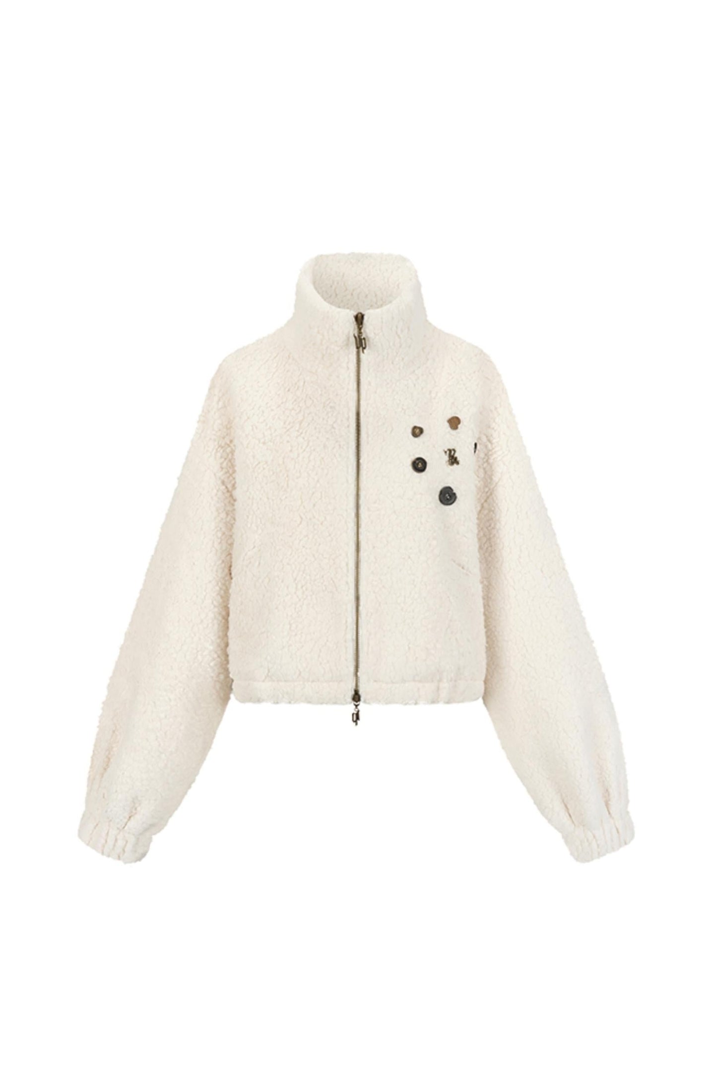 Teddy Bear Furry Cropped Jacket