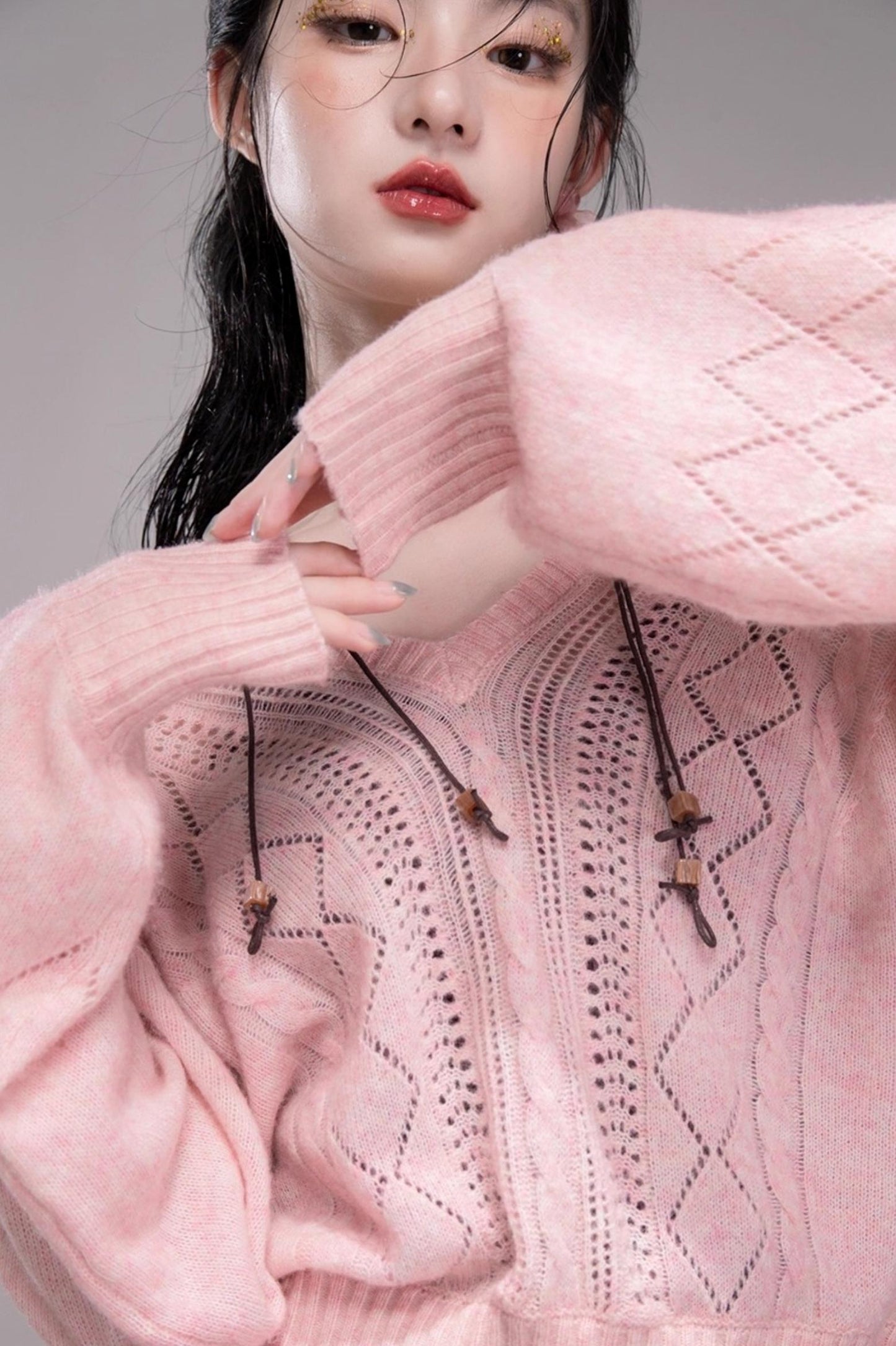 Rose Hollow Two-Piece Set