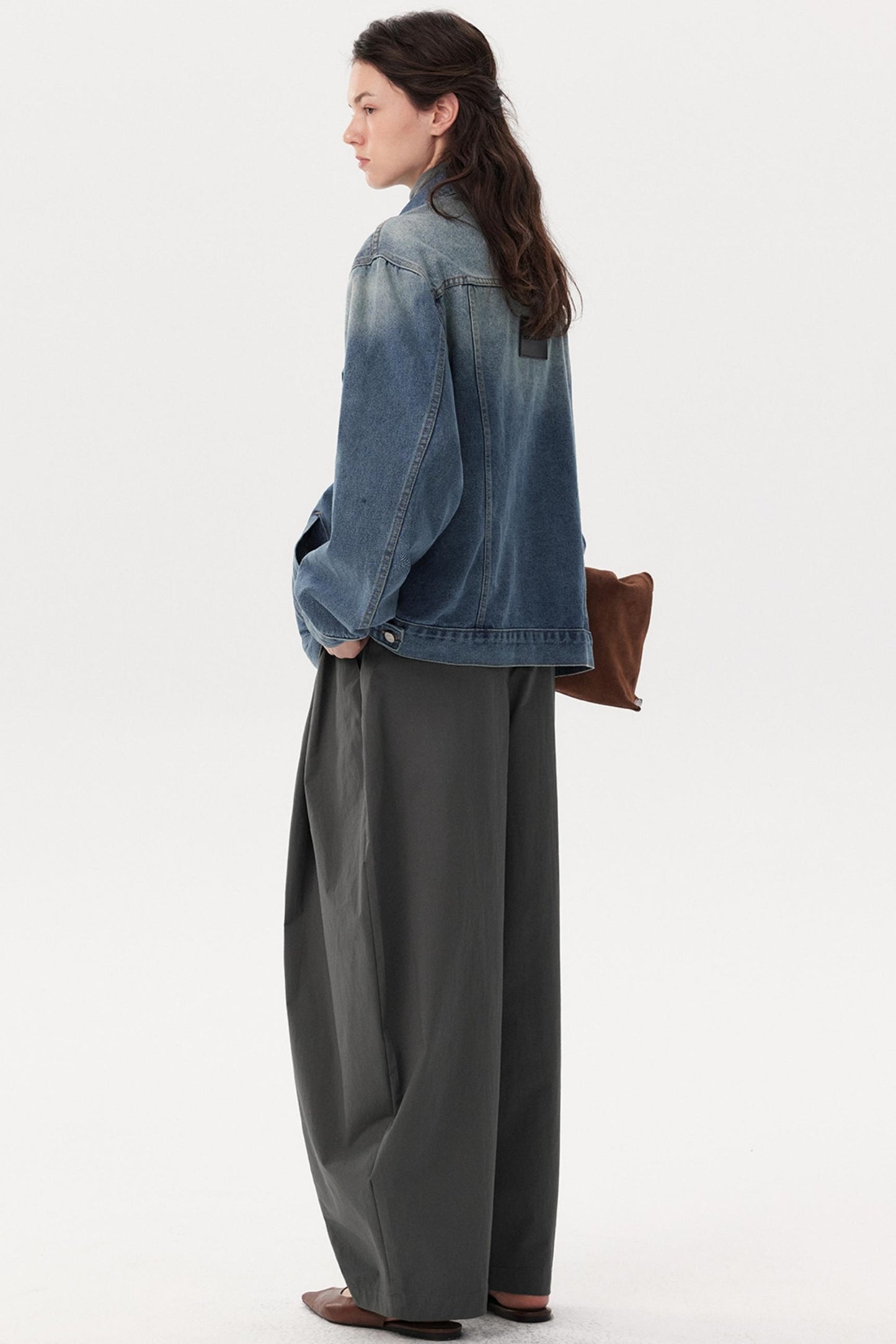 Retro Asymmetric Denim Jacket