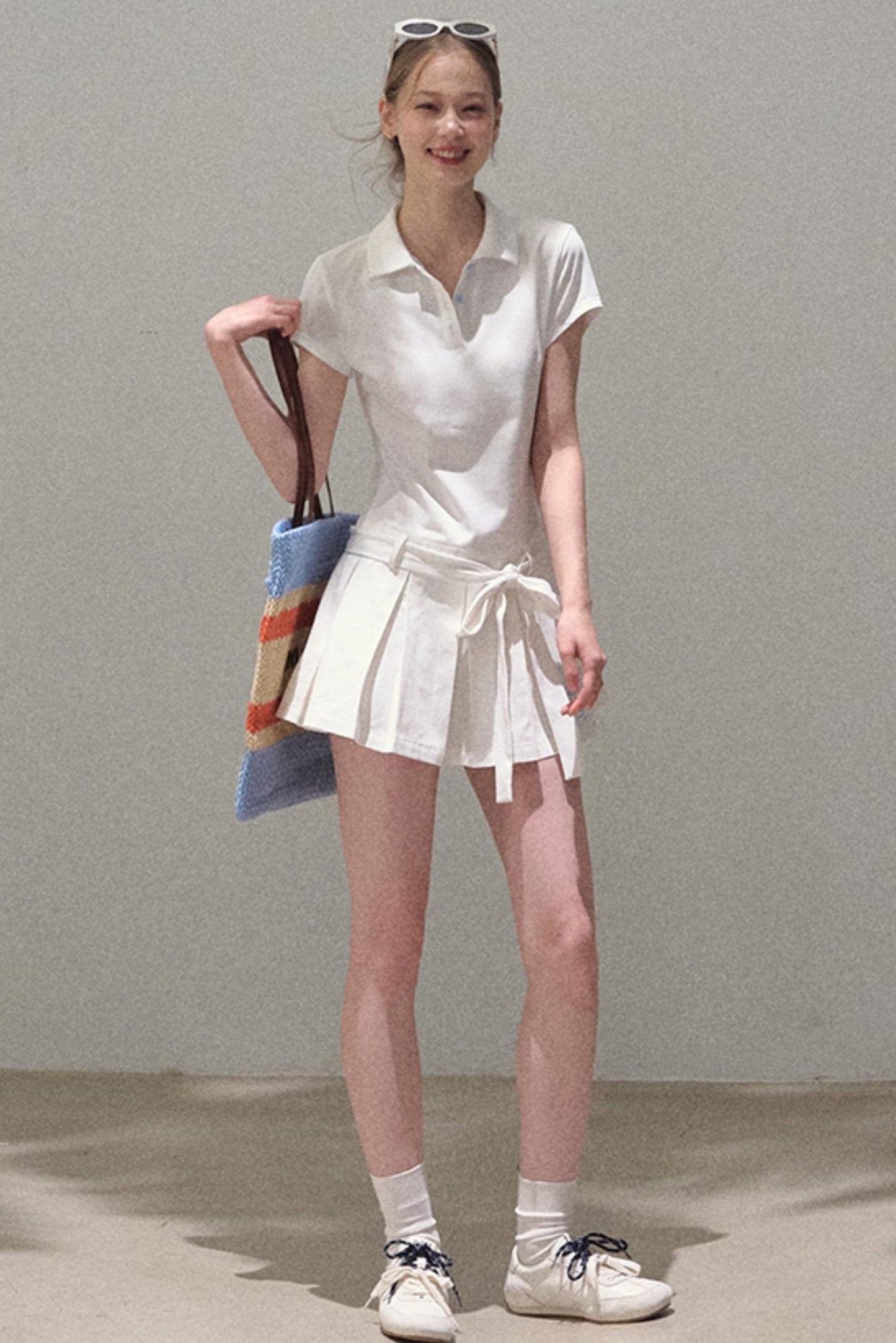 Cool Cotton Polo Skirt Set-Up