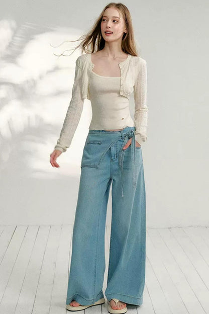 Jacquard Knit Cardigan Top Set-Up