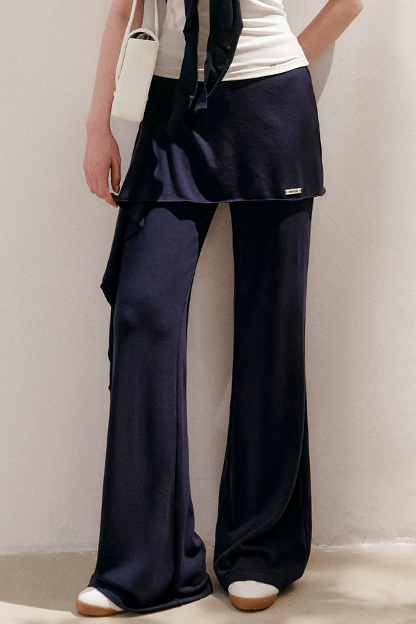 Sportique Wrap Flared Pants