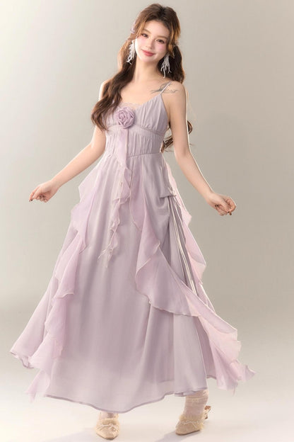 Manta Rose Suspender Dress