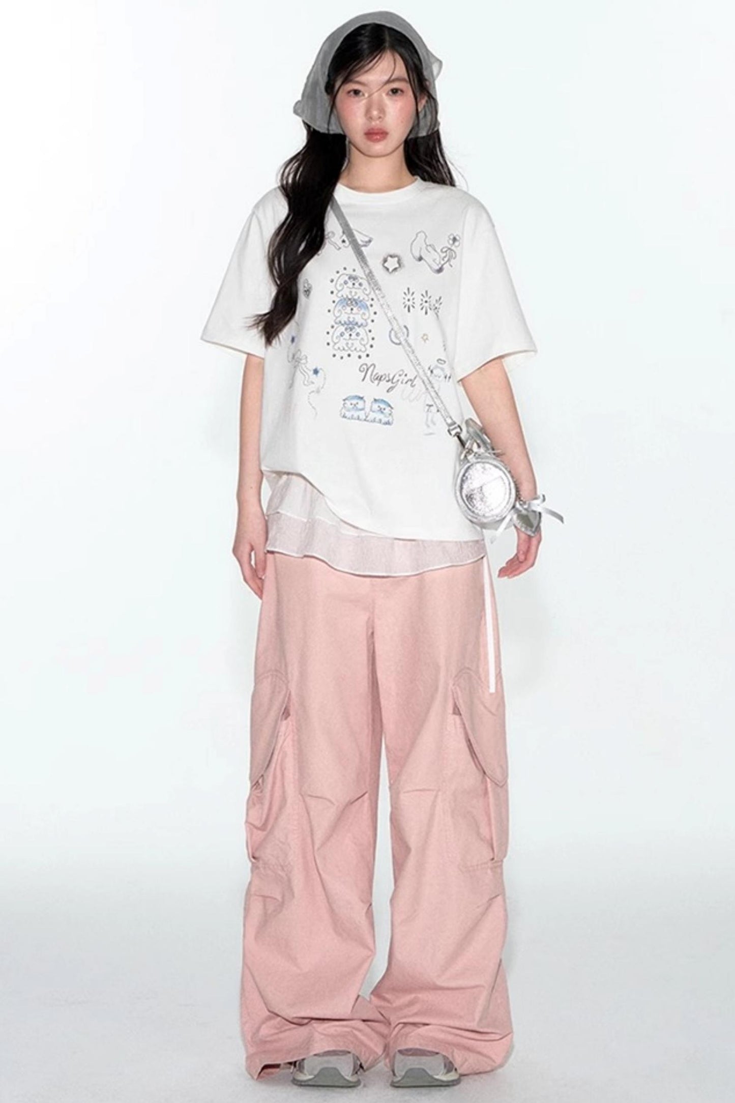 Detachable Lace Stitched Tank Top