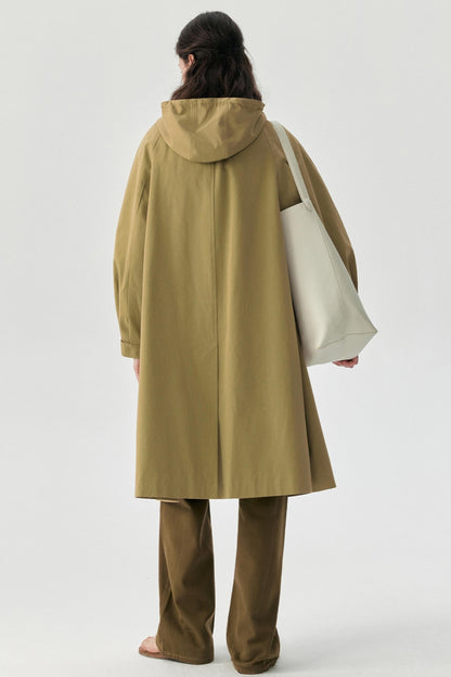 Exclusive Niche A-Line Trench Coat