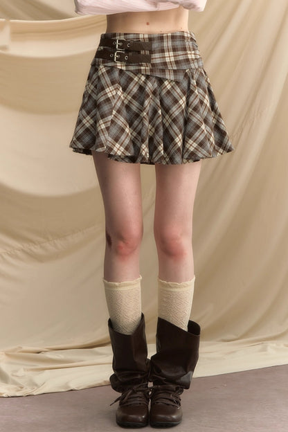 High Waist Mini Skirt