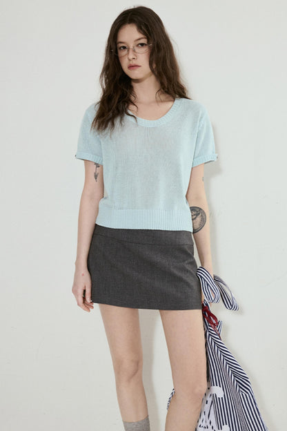 Summer Versatile Split Skirt