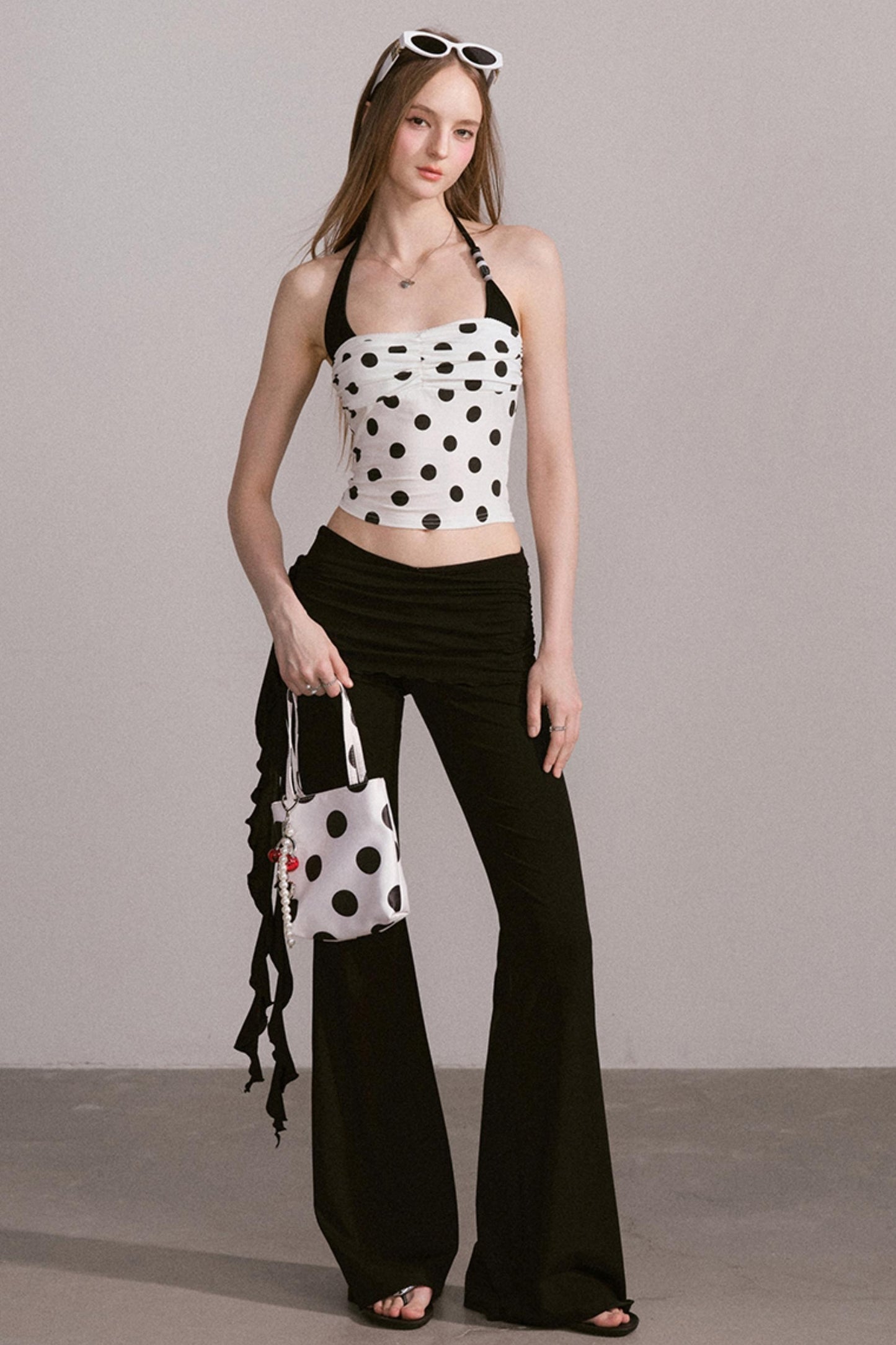 Waist Detail Two-Piece Style Camisole Set-Up