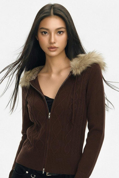 Long Sleeve Basic Zipped Top