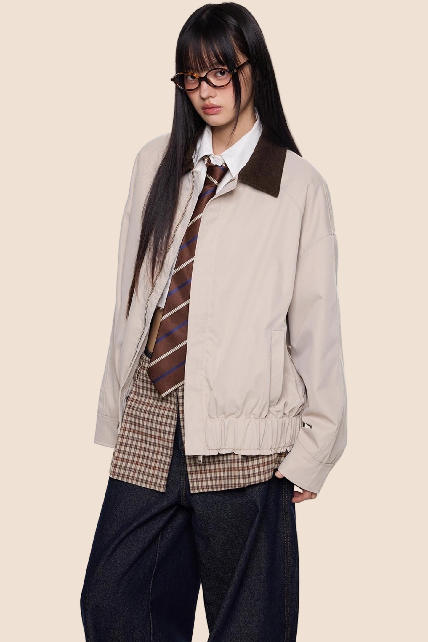 Vintage Corduroy Lapel Jacket