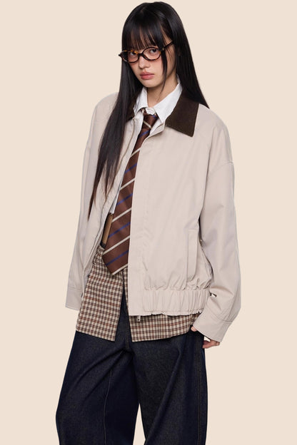 Vintage Corduroy Lapel Jacket