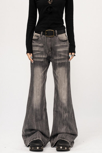 Retro Loose Drape Floor-length Pants