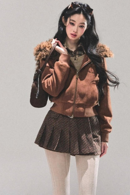 Floating Twilight Lamb Wool Coat