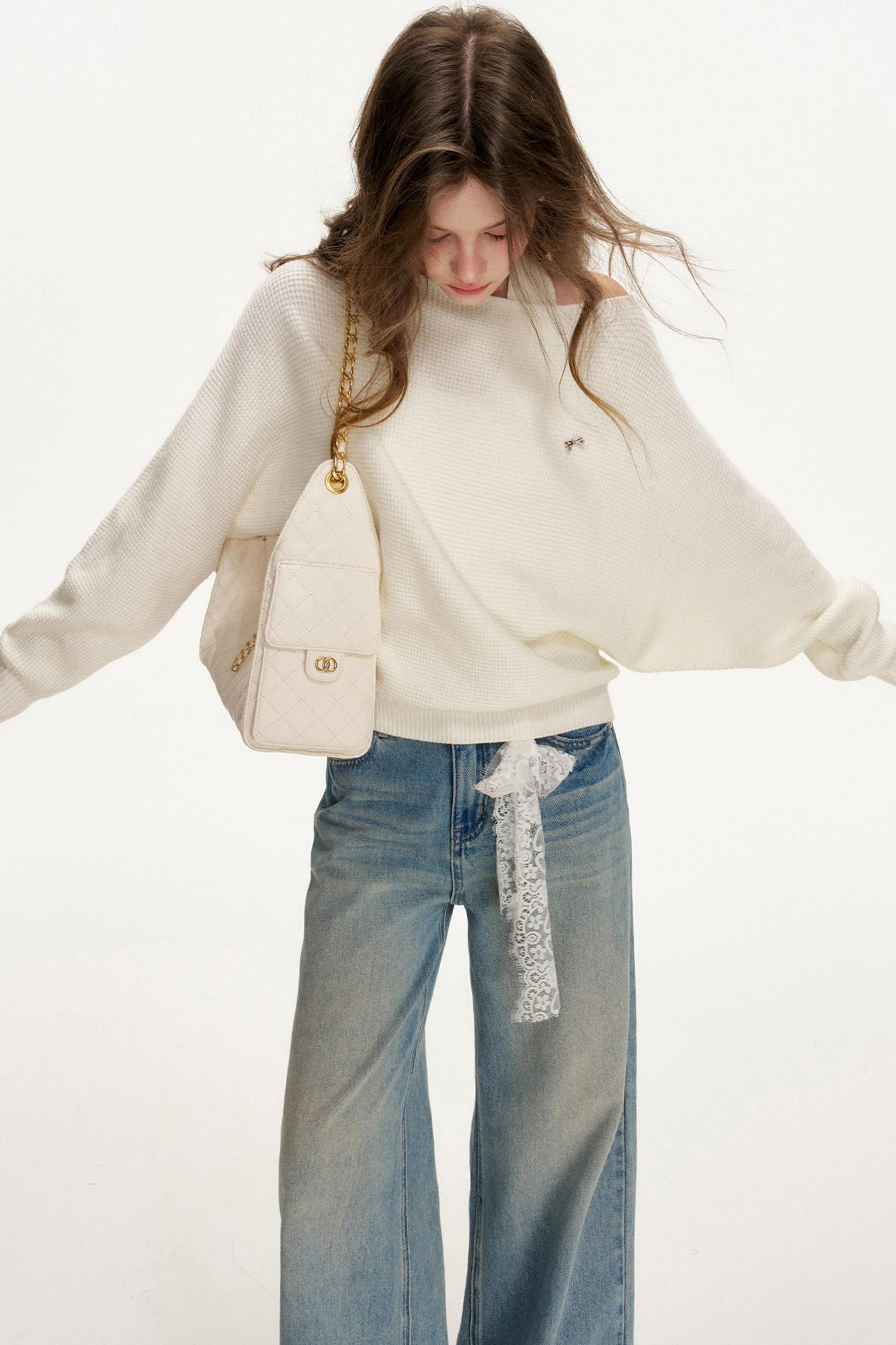 Waffle Texture Halter Top Set