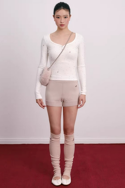 Space Layered Ankle-Covering Socks