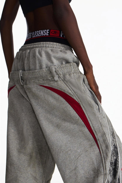 Double-Waisted Sweatpants